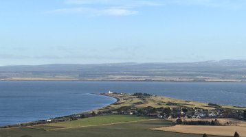 View from Hill of Fortrose overlooking Chanonry Point